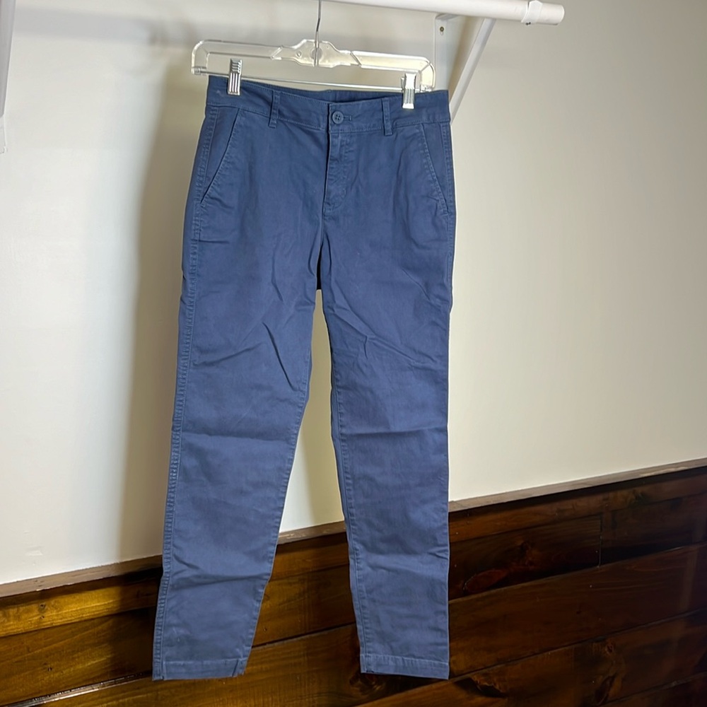 Eddie Bauer Blue Khaki Pants- 2
